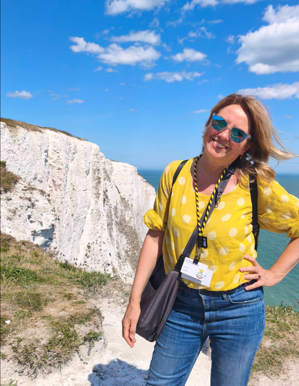 Valentina, docente di inglese e organizzatrice di vacanze studio